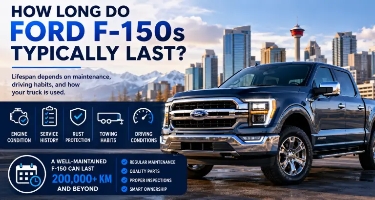 Ford F-150 lifespan checklist for Calgary used truck buyers