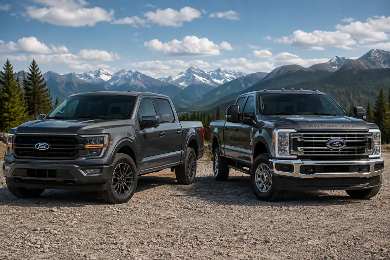 Ford F-150 vs Ford F-250
